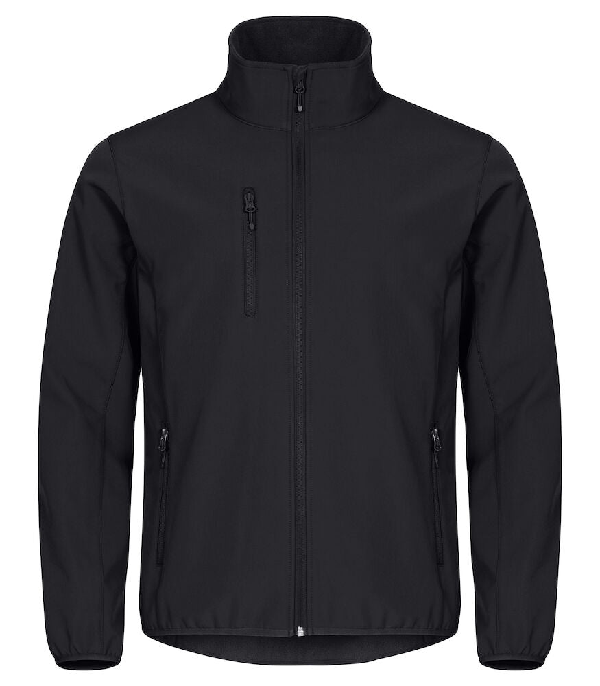 United Brands Classic Clique Mens Softshell Jacket - Dalton Safety - Black