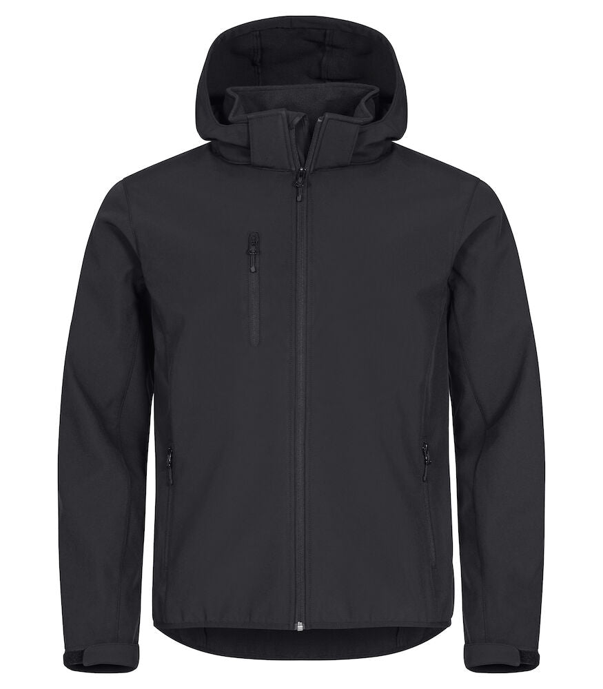 United Brands Clique Womens Classic Softshell Jacket - Dalton Safety - Black