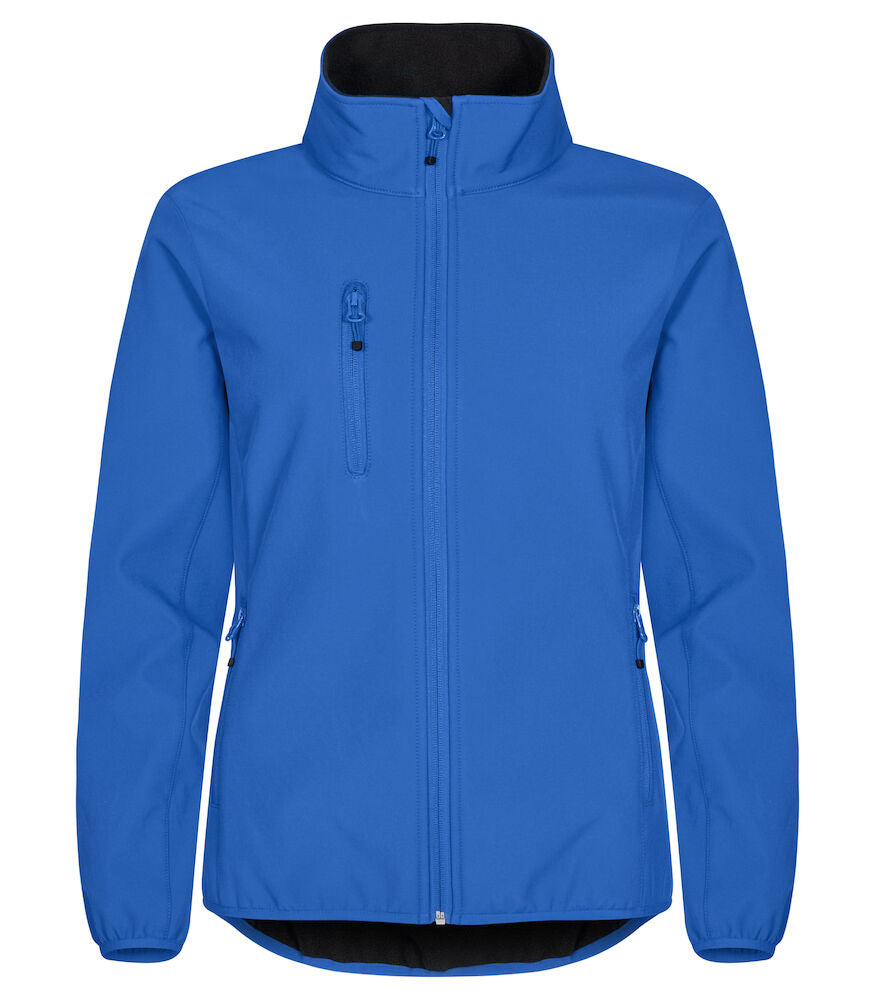 United Brands Clique Womens Classic Softshell Jacket - Dalton Safety - Blue