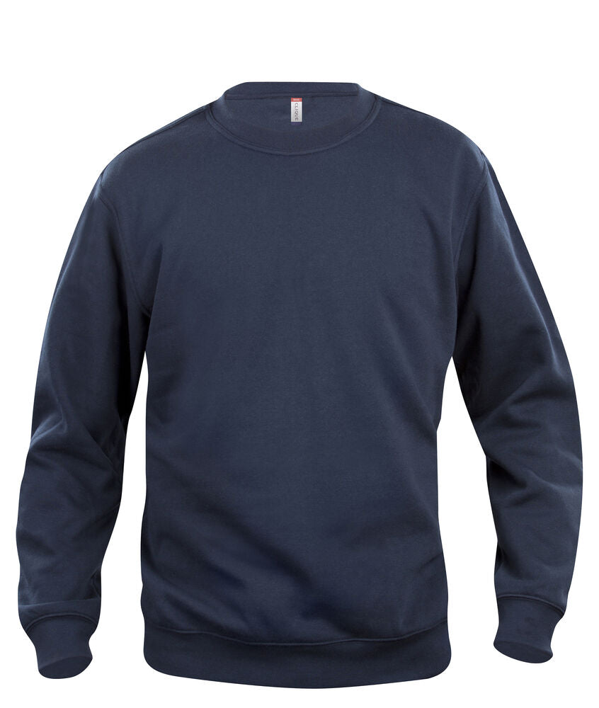 United Brands Clique Unisex Basic Roundneck Sweatshirt - Dalton Safety - Navy Blue