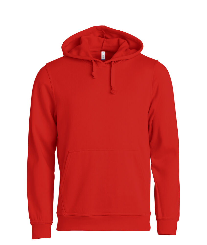 United Brands Clique Unisex Basic Hoody - Dalton Safety - Red