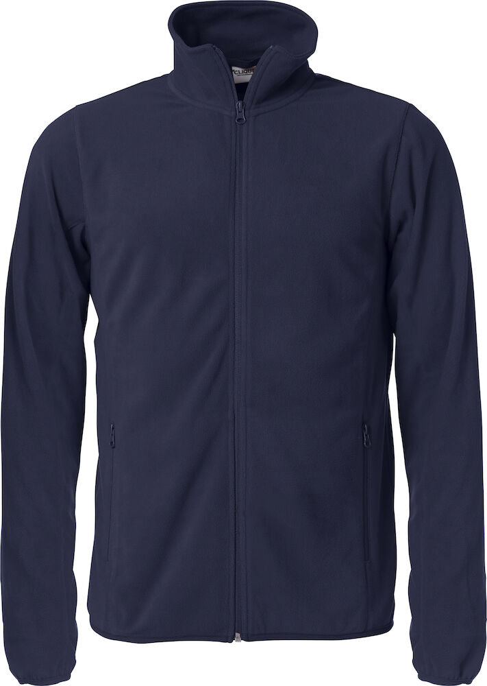 United Brands Basic Clique Mens Micro Fleece Jacket - Dalton Safety - Navy Blue