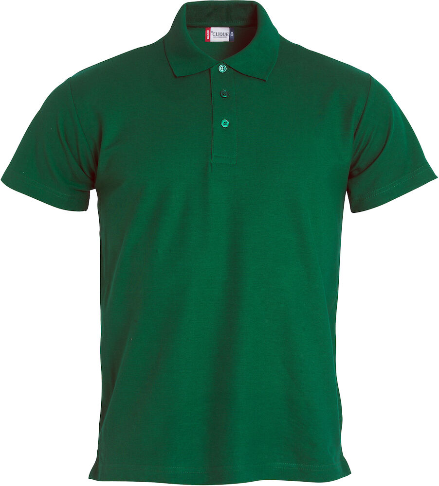 United Brands Clique Mens Basic Polo - Dalton Safety - Green