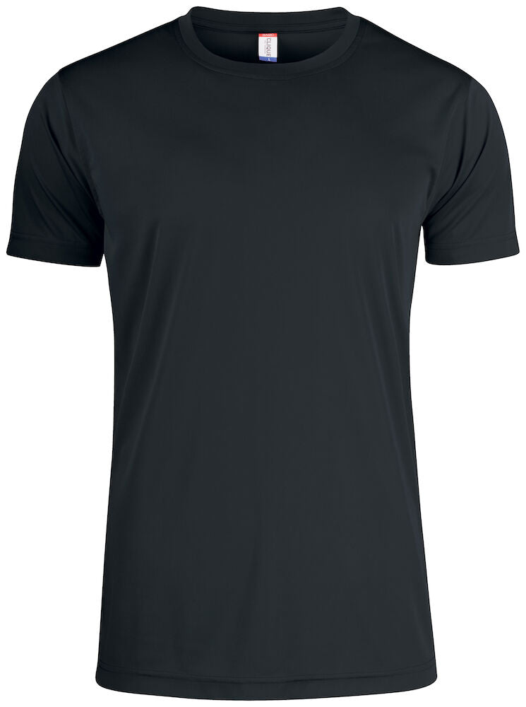 United Brands Clique Mens Basic Active T-shirt - Dalton Safety - Black