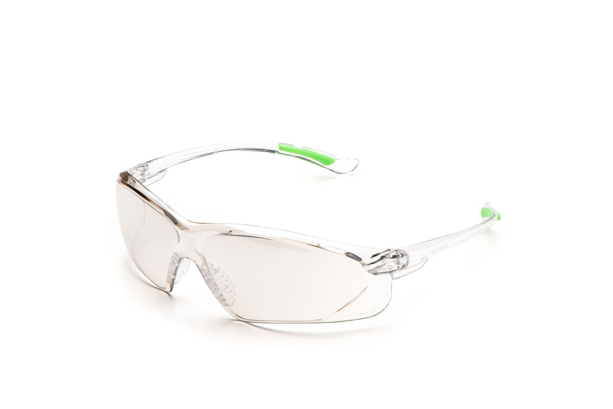516 - Clear Flash Mirror Industrial Spectacles - Dalton Safety