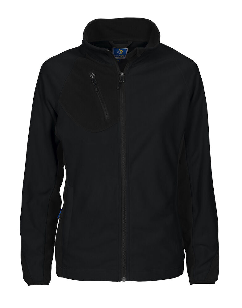 United Brands 2326 Pro-Job Womens Microfleece Jacket - Dalton Safety - Black