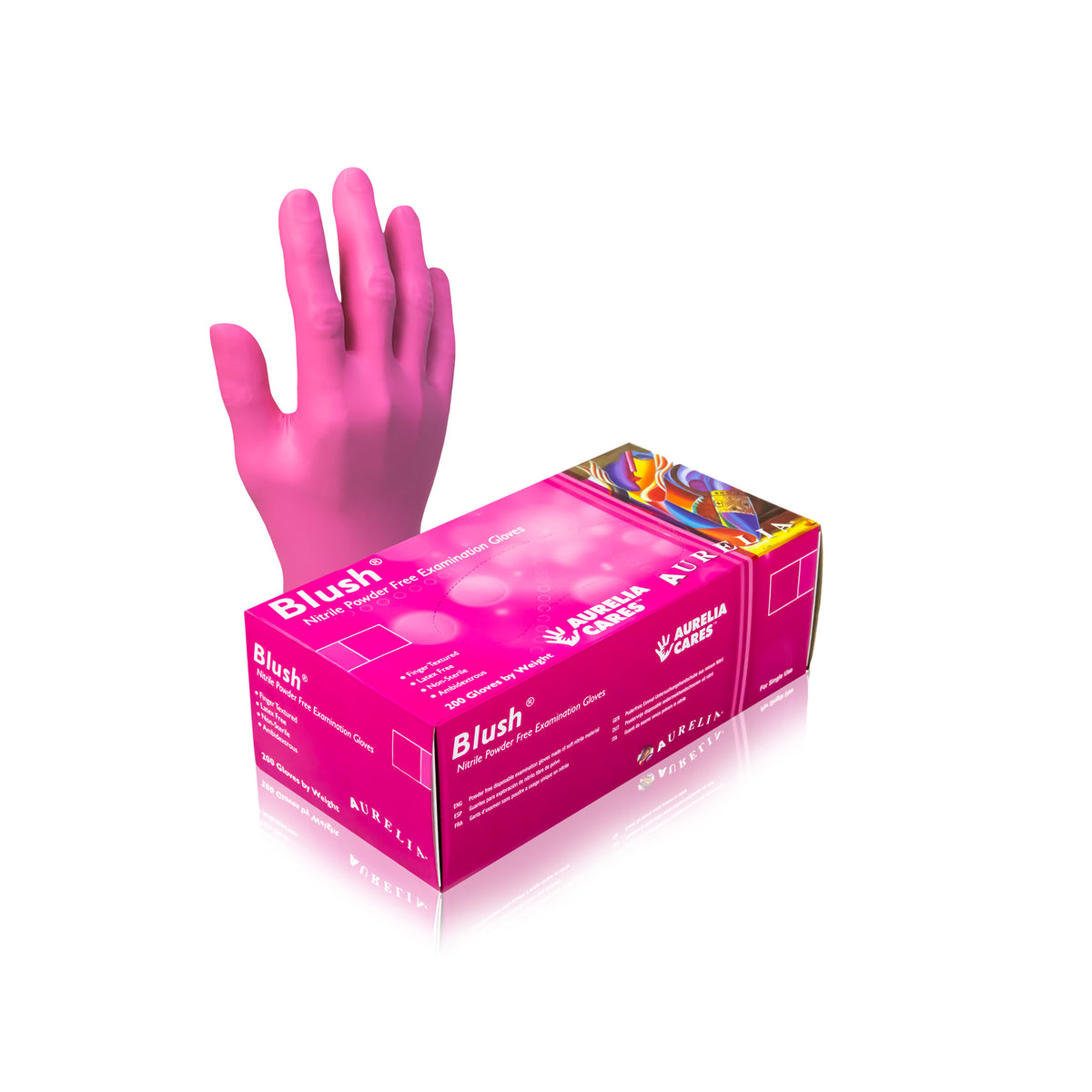 Aurelia® Blush® Nitrile Examination Gloves - Dalton Safety