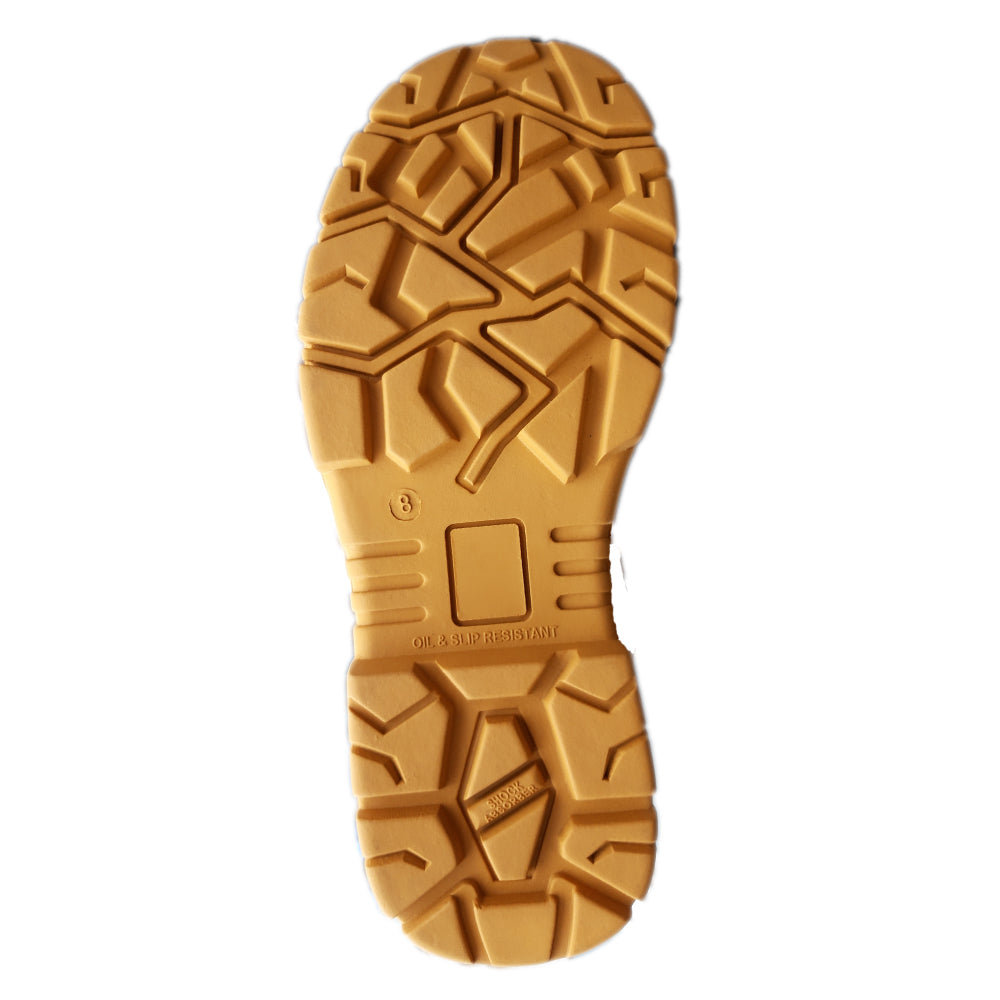 Himalayan Honey Nubuck Steel Toe Cap and Midsole Safety Ankle Boot - Dalton Safety