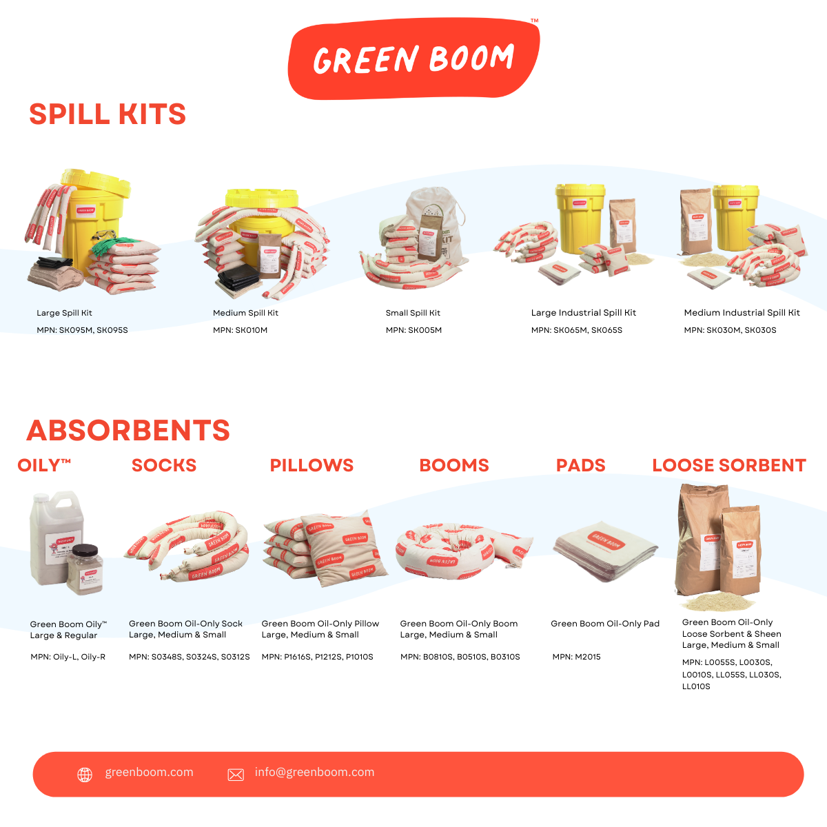 Green Boom Oil Degrading Remediation Material, Oily™ Medium - Dalton Safety