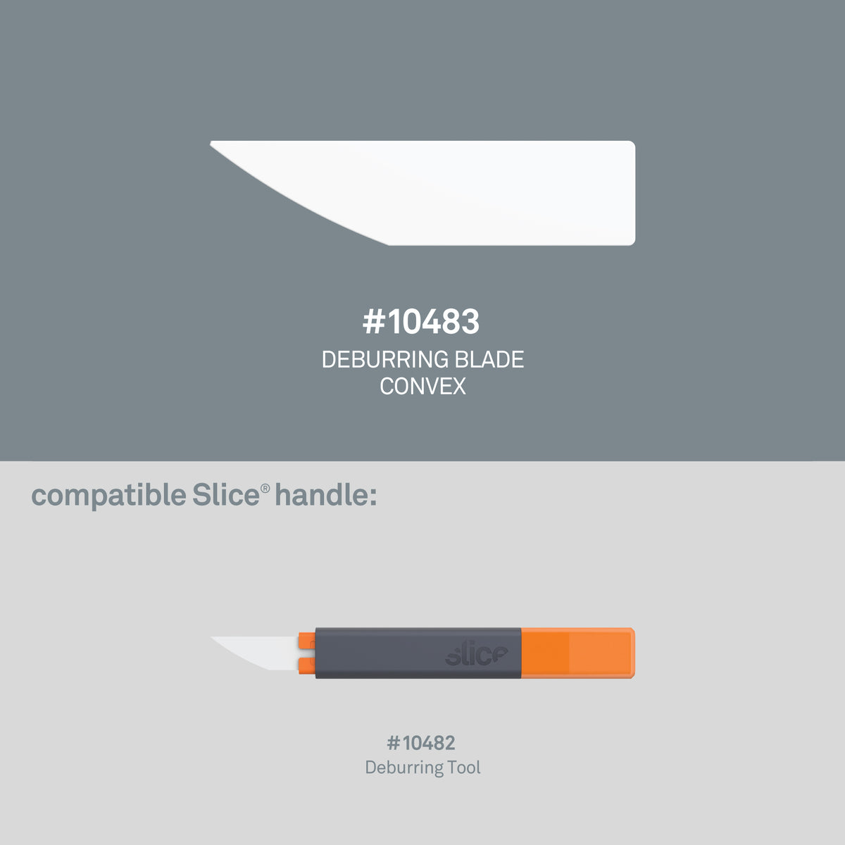 Slice Deburring Blade (Convex) Compatible Slice Handle - DaltonSafety