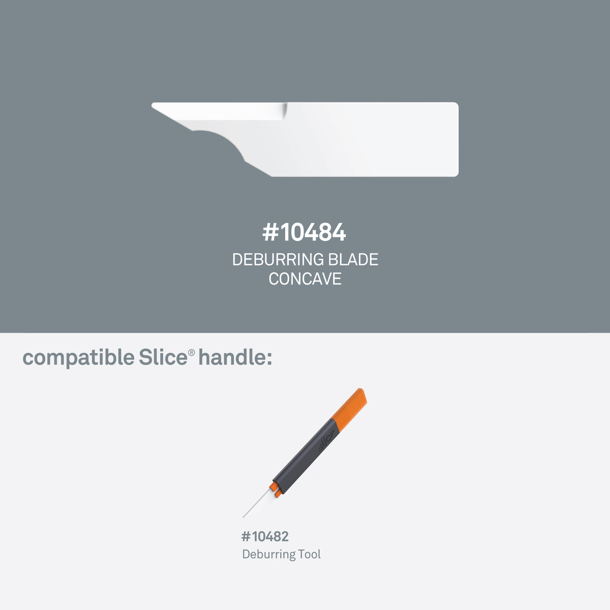 Slice Deburring Blade (Concave) Compatible Slice Handle - DaltonSafety