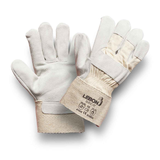 Lebon DOC/C Handling Gloves - White and Cream