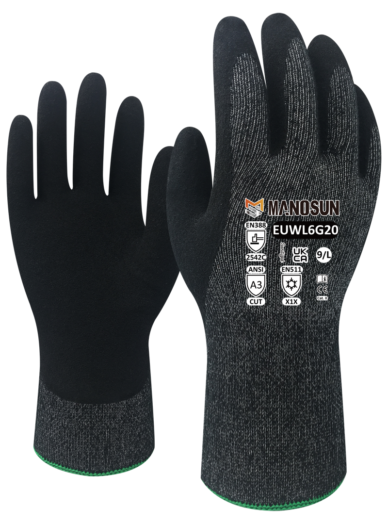 EUWL6G20 Thermal Cut Latex Glove Gauge 10 - DaltonSafety