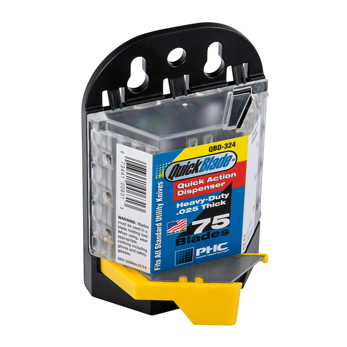 QBD-324 PHC Standard Utility Blade Dispenser - DaltonSafety
