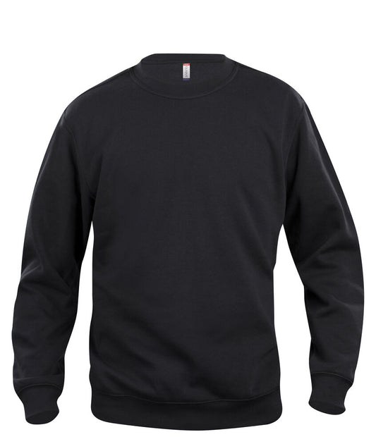United Brands Clique Unisex Basic Roundneck Sweatshirt - Dalton Safety - Black 