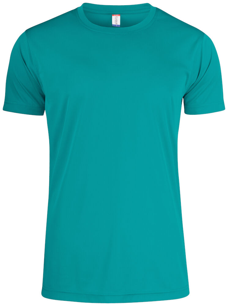 United Brands Clique Mens Basic Active T-shirt - Dalton Safety - Mint 
