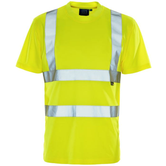 Supertouch Mens Hi-Vis Class 2 Bird Eye T-Shirt - Dalton Safety 