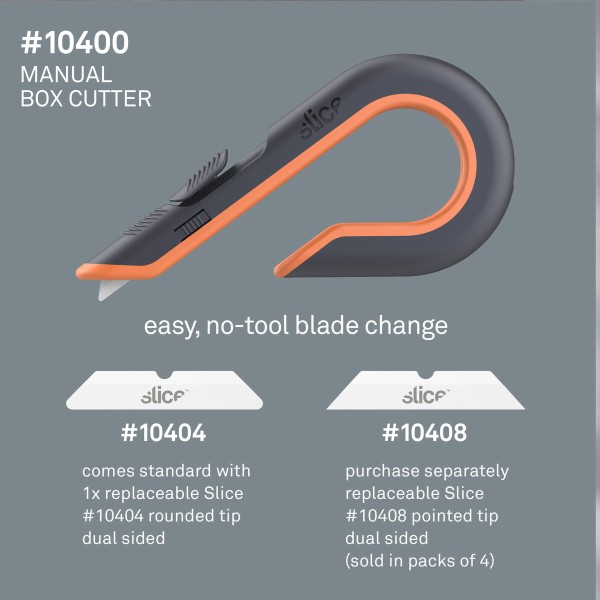 Slice Manual Box Cutter Compatible Blades - DaltonSafety
