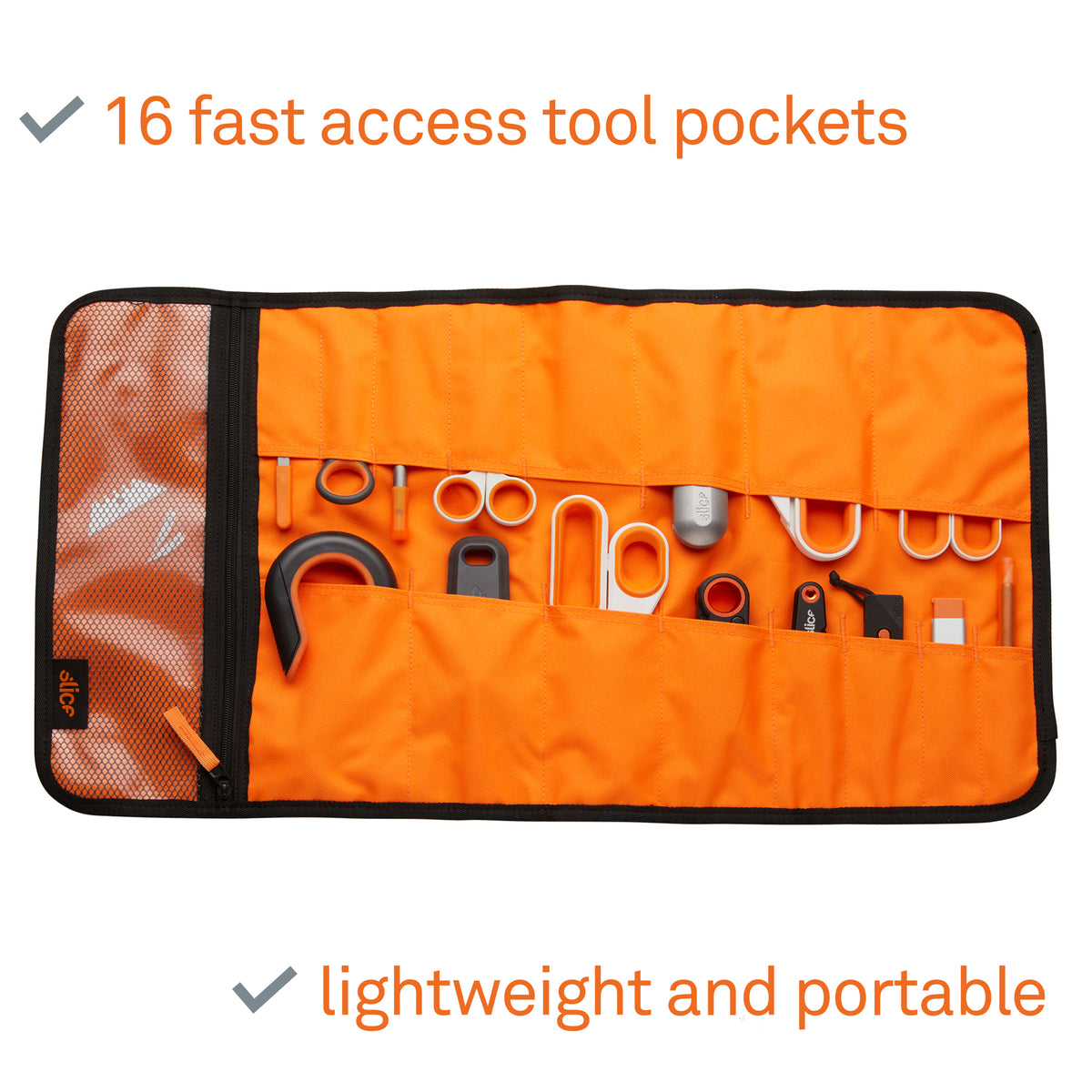 Slice Tool Roll-Up Organiser Features - DaltonSafety
