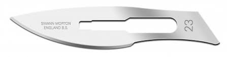 Swann Morton SM23 (1110) Scalpel Blades (Box of 100)