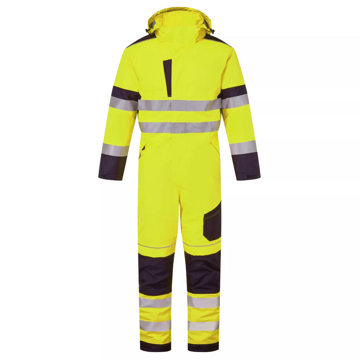 System Hi Vis Eco Insulated Orange/Navy Coverall
