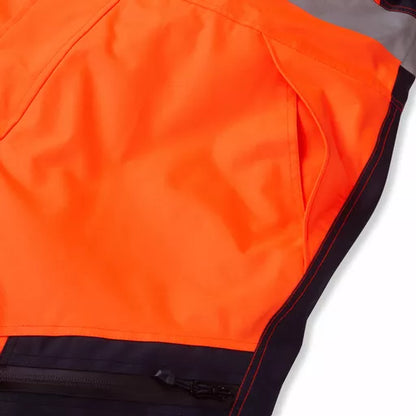 System Hi Vis Eco Insulated Orange/Navy Coverall