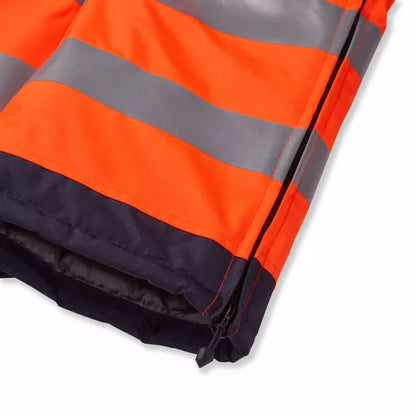 System Hi Vis Eco Insulated Orange/Navy Coverall