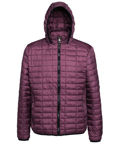 Mens Honeycomb Hooded Jacket