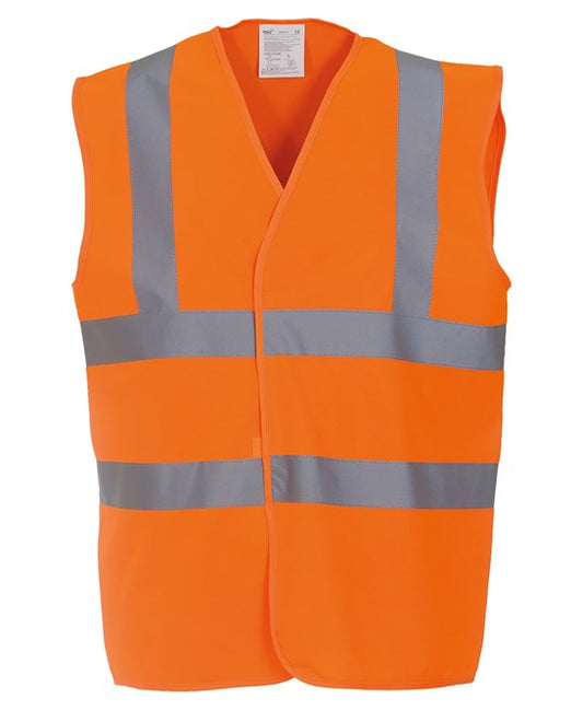 Hi-vis 2-band-and-braces waistcoat - DaltonSafety 