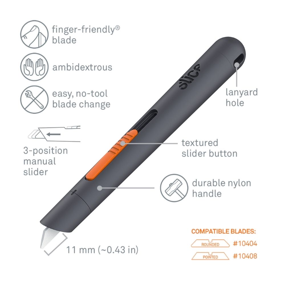 Slice Manual Pen Cutter Features - DaltonSafety