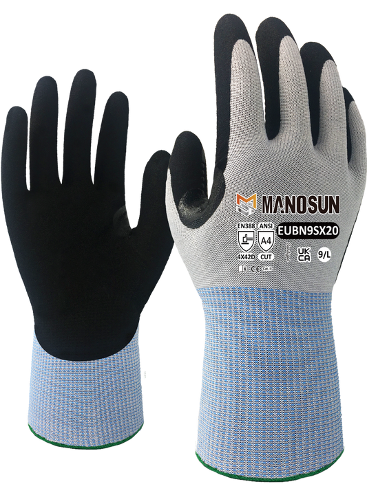 EUBN9SX20 Touchscreen Compatible Glove Gauge 18 - DaltonSafety